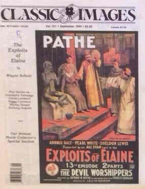CLASSIC IMAGES magazine side cover Issue 231 September 1994