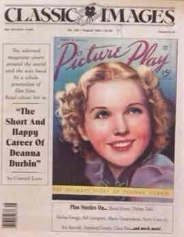 CLASSIC IMAGES magazine side cover Issue 242 August 1995