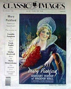 CLASSIC IMAGES magazine side cover Issue 244 October 1995