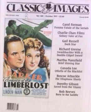 CLASSIC IMAGES magazine side cover Issue 268 October 1997