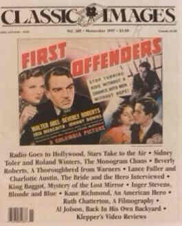 CLASSIC IMAGES magazine side cover Issue 269 November 1997