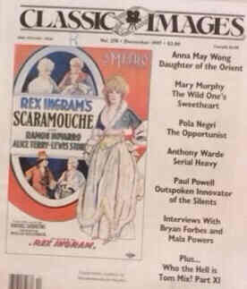CLASSIC IMAGES magazine side cover Issue 270 December 1997
