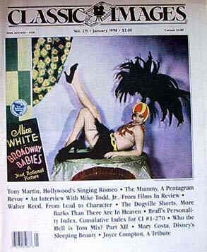 CLASSIC IMAGES magazine side cover Issue 271 January 1998