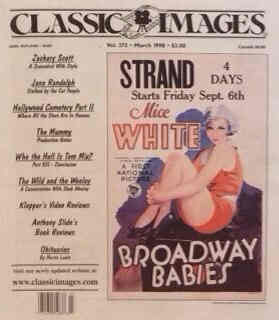 CLASSIC IMAGES magazine side cover Issue 273 March 1998