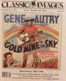CLASSIC IMAGES magazine side cover Issue 281 November 1998