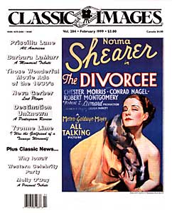 CLASSIC IMAGES magazine side cover Issue 284 February 1999
