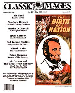 CLASSIC IMAGES magazine side cover Issue 287 May 1999