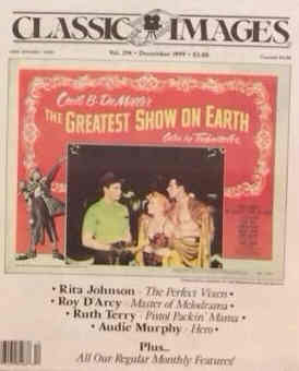 CLASSIC IMAGES magazine side cover Issue 294 December 1999