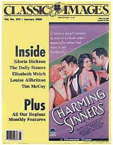 CLASSIC IMAGES magazine side cover Issue 295 January 2000