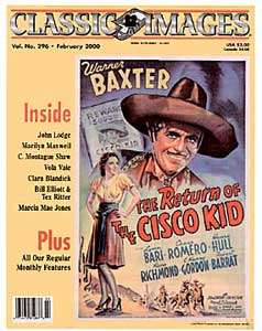 CLASSIC IMAGES magazine side cover Issue 296 February 2000