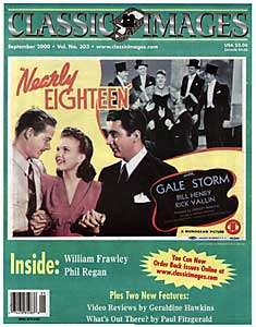 CLASSIC IMAGES magazine side cover Issue 303 September 2000
