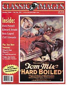 CLASSIC IMAGES magazine side cover Issue 304 October 2000
