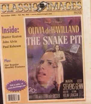 CLASSIC IMAGES magazine side cover Issue 305 November 2000
