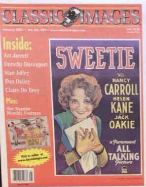 CLASSIC IMAGES magazine side cover Issue 307 January 2001