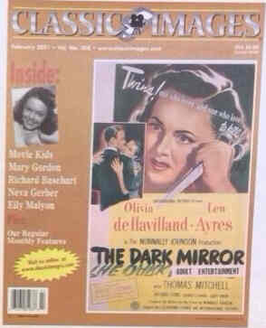 CLASSIC IMAGES magazine side cover Issue 308 February 2001