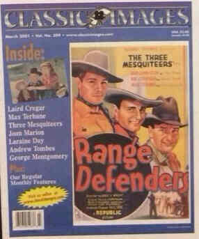 CLASSIC IMAGES magazine side cover Issue 309 March 2001
