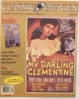 CLASSIC IMAGES magazine side cover Issue 310 April 2001