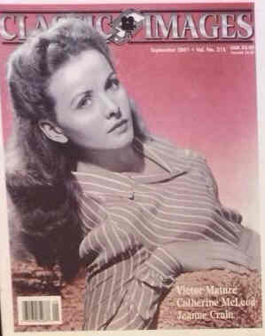 CLASSIC IMAGES magazine side cover Issue 315 September 2001