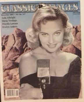 CLASSIC IMAGES magazine side cover Issue 317 November 2001