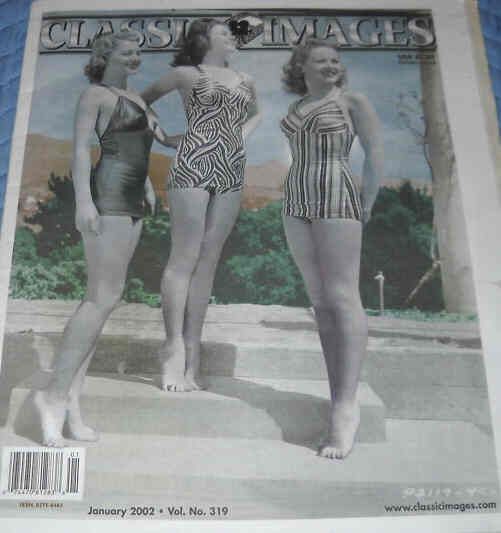 CLASSIC IMAGES magazine side cover Issue 319 January 2002