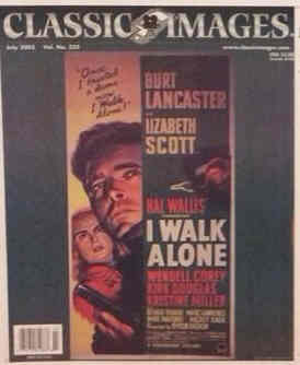CLASSIC IMAGES magazine side cover Issue 325 July 2002