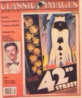 CLASSIC IMAGES magazine side cover Issue 345 March 2004