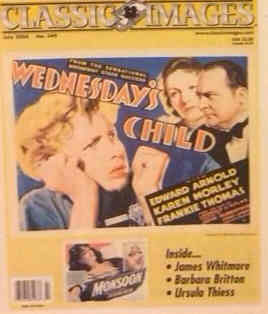 CLASSIC IMAGES magazine side cover Issue 349 July 2004