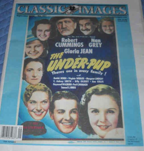 CLASSIC IMAGES magazine side cover Issue 351 September 2004