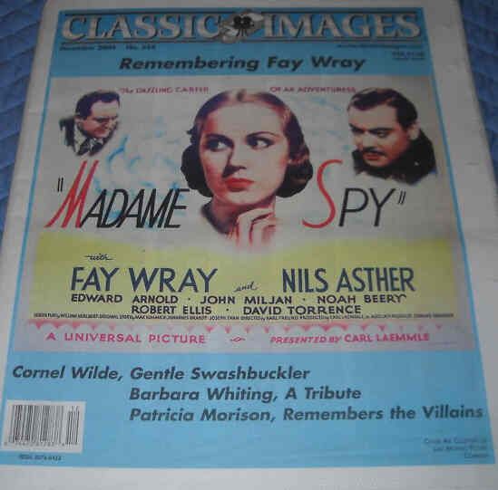 CLASSIC IMAGES magazine side cover Issue 354 December 2004