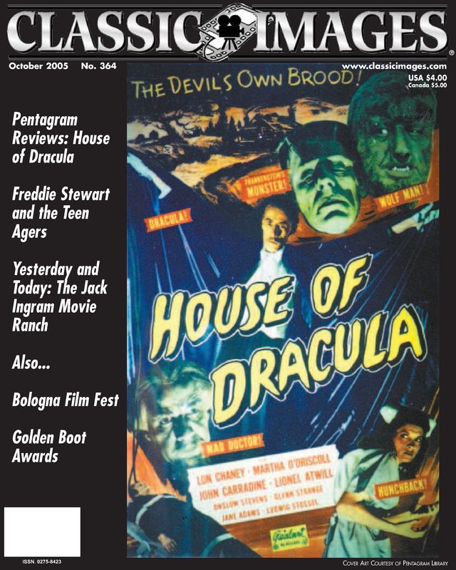 CLASSIC IMAGES magazine side cover Issue 364 October 2005