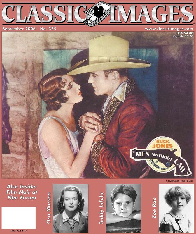 CLASSIC IMAGES magazine side cover Issue 375 September 2006
