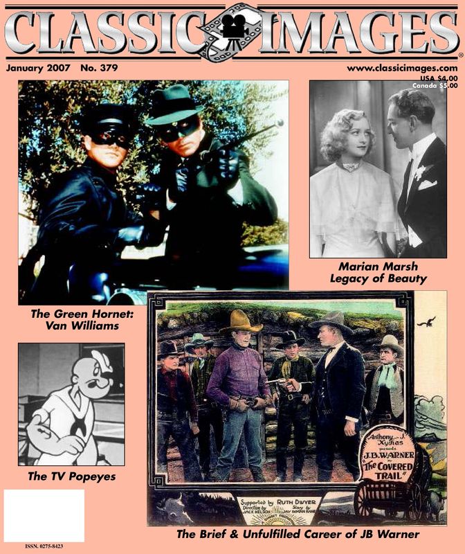 CLASSIC IMAGES magazine side cover Issue 379 January 2007