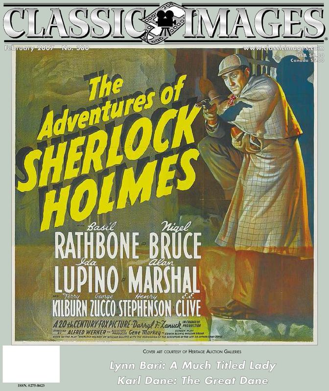 CLASSIC IMAGES magazine side cover Issue 380 February 2007