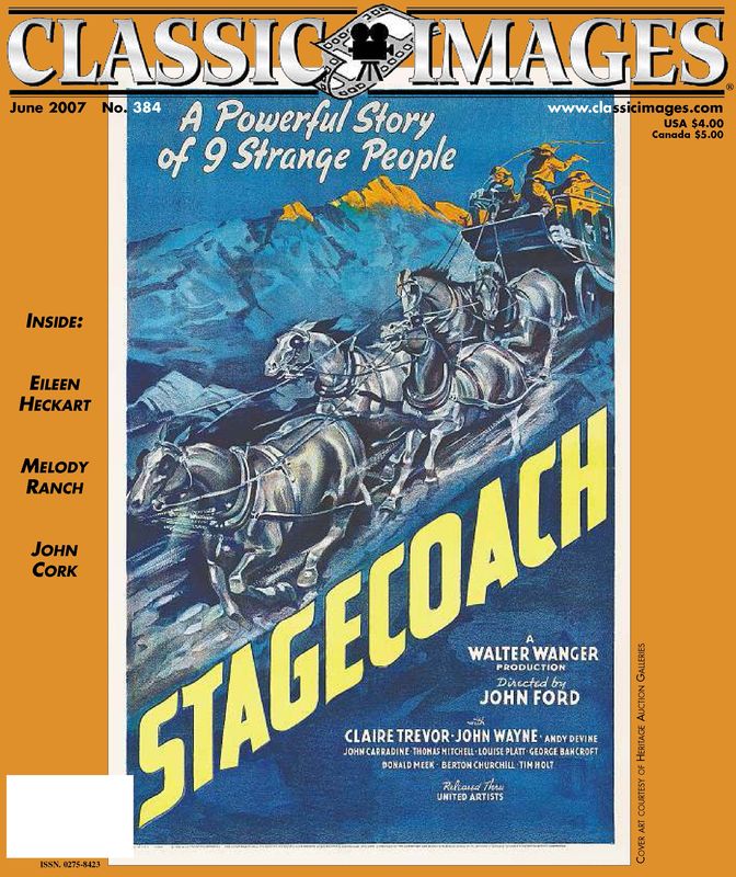 CLASSIC IMAGES magazine side cover Issue 384 June 2007