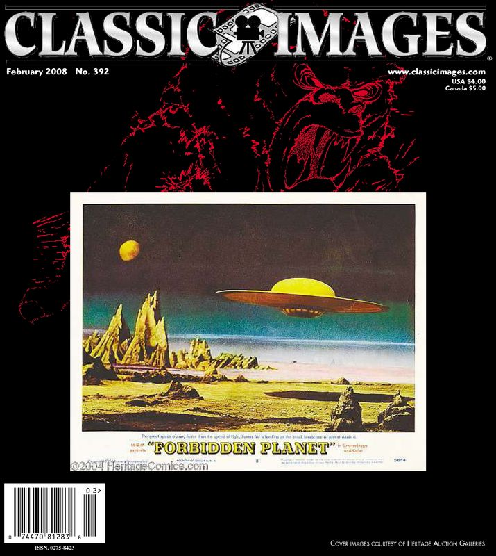 CLASSIC IMAGES magazine side cover Issue 392 February 2008