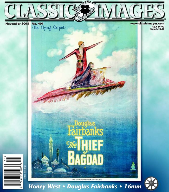 CLASSIC IMAGES magazine side cover Issue 401 November 2008