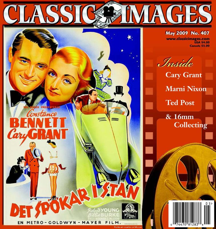 CLASSIC IMAGES magazine side cover Issue 407 May 2009