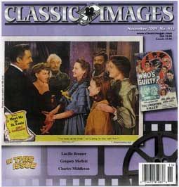 CLASSIC IMAGES magazine side cover Issue 413 November 2009