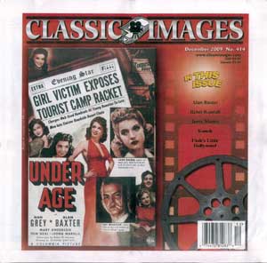 CLASSIC IMAGES magazine side cover Issue 414 December 2009