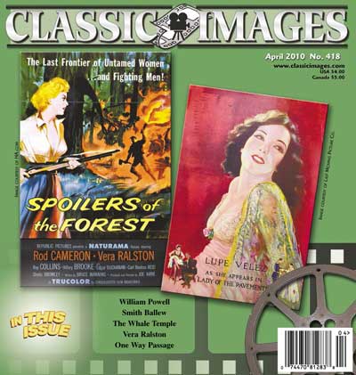 CLASSIC IMAGES magazine side cover Issue 418 April 2010