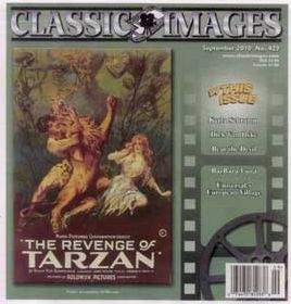 CLASSIC IMAGES magazine side cover Issue 423 September 2010