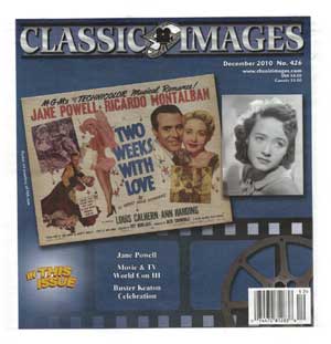 CLASSIC IMAGES magazine side cover Issue 426 December 2010