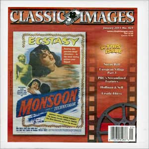 CLASSIC IMAGES magazine side cover Issue 427 January 2011