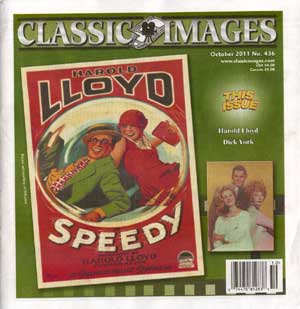 CLASSIC IMAGES magazine side cover Issue 436 October 2011