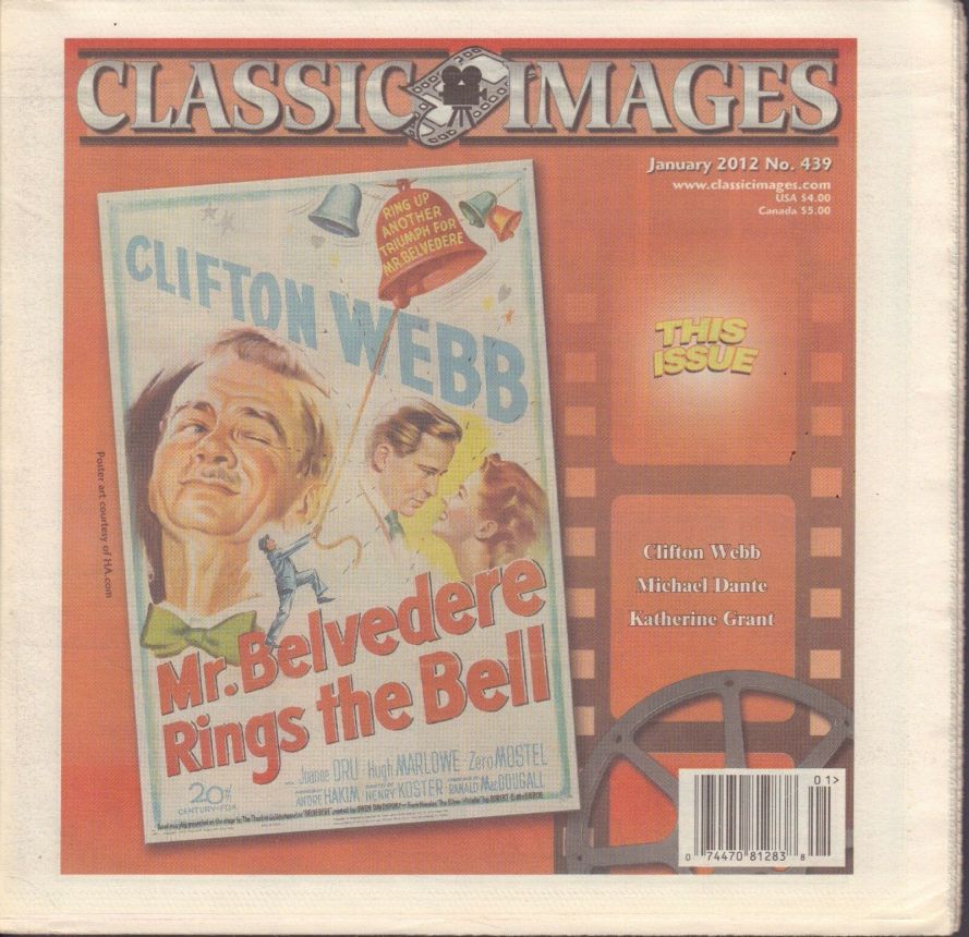CLASSIC IMAGES magazine side cover Issue 439 January 2012
