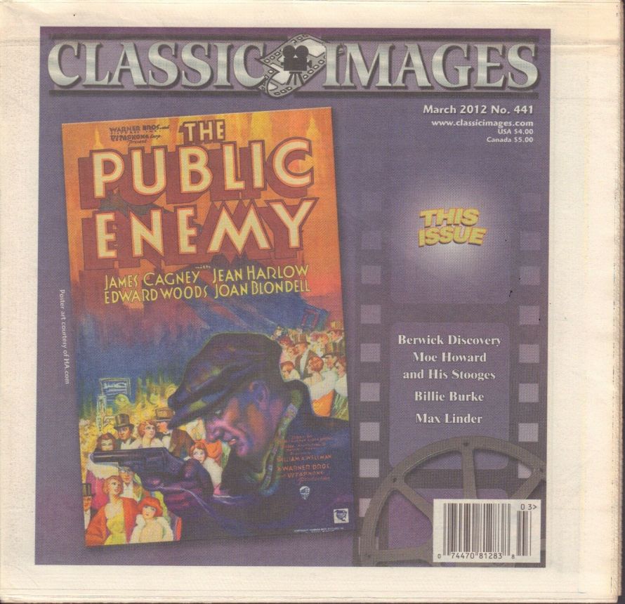 CLASSIC IMAGES magazine side cover Issue 441 March 2012