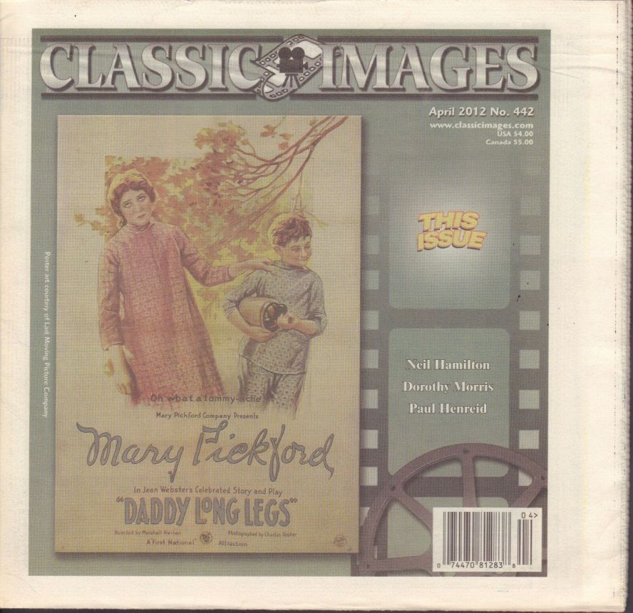 CLASSIC IMAGES magazine side cover Issue 442 April 2012