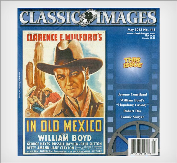 CLASSIC IMAGES magazine side cover Issue 443 May 2012