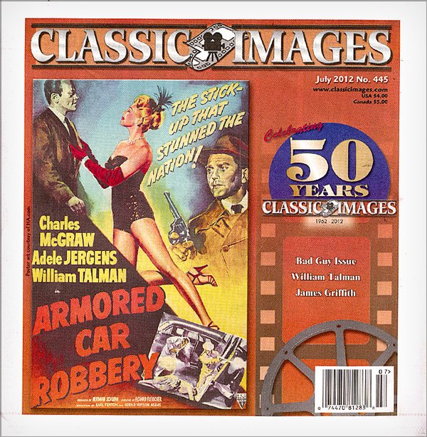 CLASSIC IMAGES magazine side cover Issue 445 July 2012