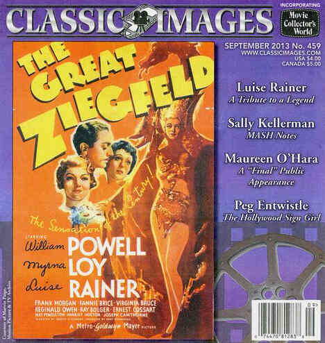 CLASSIC IMAGES magazine side cover Issue 459 September 2013